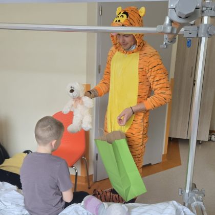 Tygrysek z Fundacji Mam Marzenie