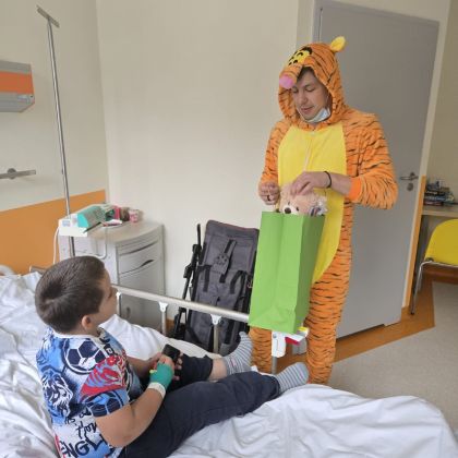 Tygrysek z Fundacji Mam Marzenie