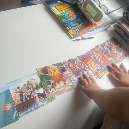 Zajęcia biblioteczne o Andersenie