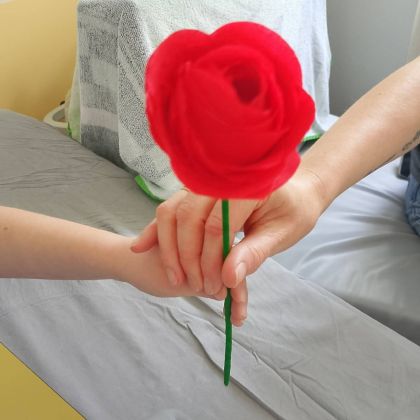 Dzień Matki - ozdoby wykonane przez uczni&oacute;w